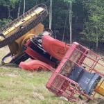 France telescopic boom overturn September 2020 accident
